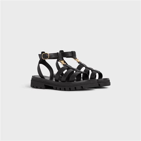 celine fur sandals buy|celine chunky sandals.